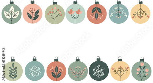 Festive Christmas Ornaments Decorations