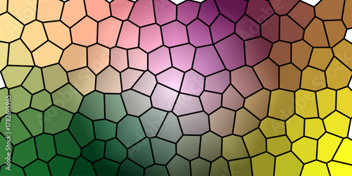 Multicolor tile wall high resolution real photo or brick seamless and texture interior background. Honeycomb background. seamless texture of stone wall. seamless mosaic. tile mosaic wall.