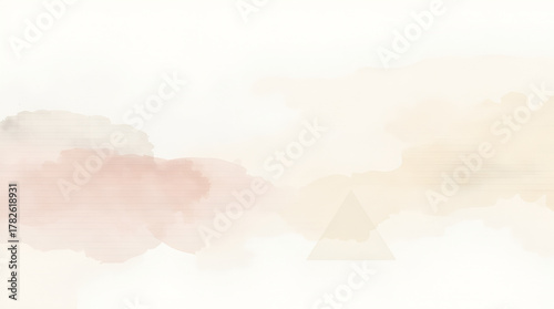 Contemporary abstract background with organic curves, soft lighting effects, and neutral hues set against a serene Dutch white canvas for a clean, sophisticated aesthetic