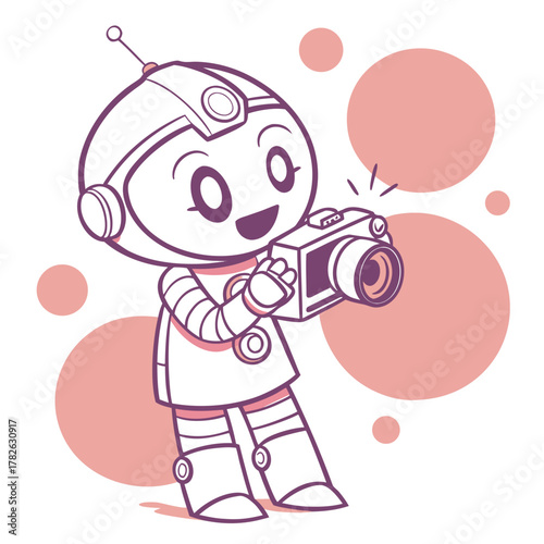Little Robot Photographer