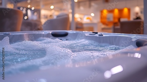 Hot tub bubbles.