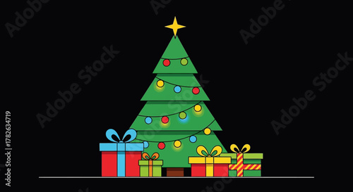 Modern abstract banner design with flowing lines and geometric shapes in rgb color