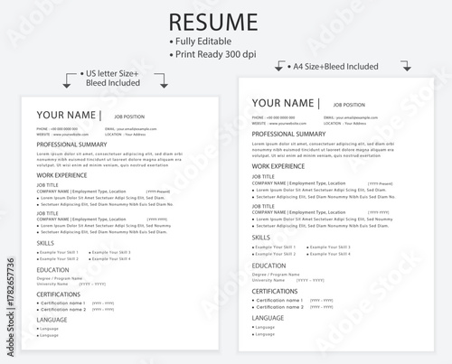 resume format,ats friendly resume