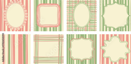 Collection of Vintage Frame Designs Elegant Borders and Backgrounds for Creative Projects
