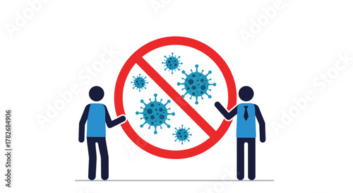 Illustrating the critical importance of preventing the spread of infectious diseases through vigilance and protective measures.