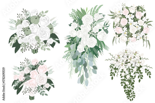 Creative colorful vector flower design and artwork