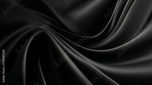 Abstract paper forms a striking geometric composition with light and shadow