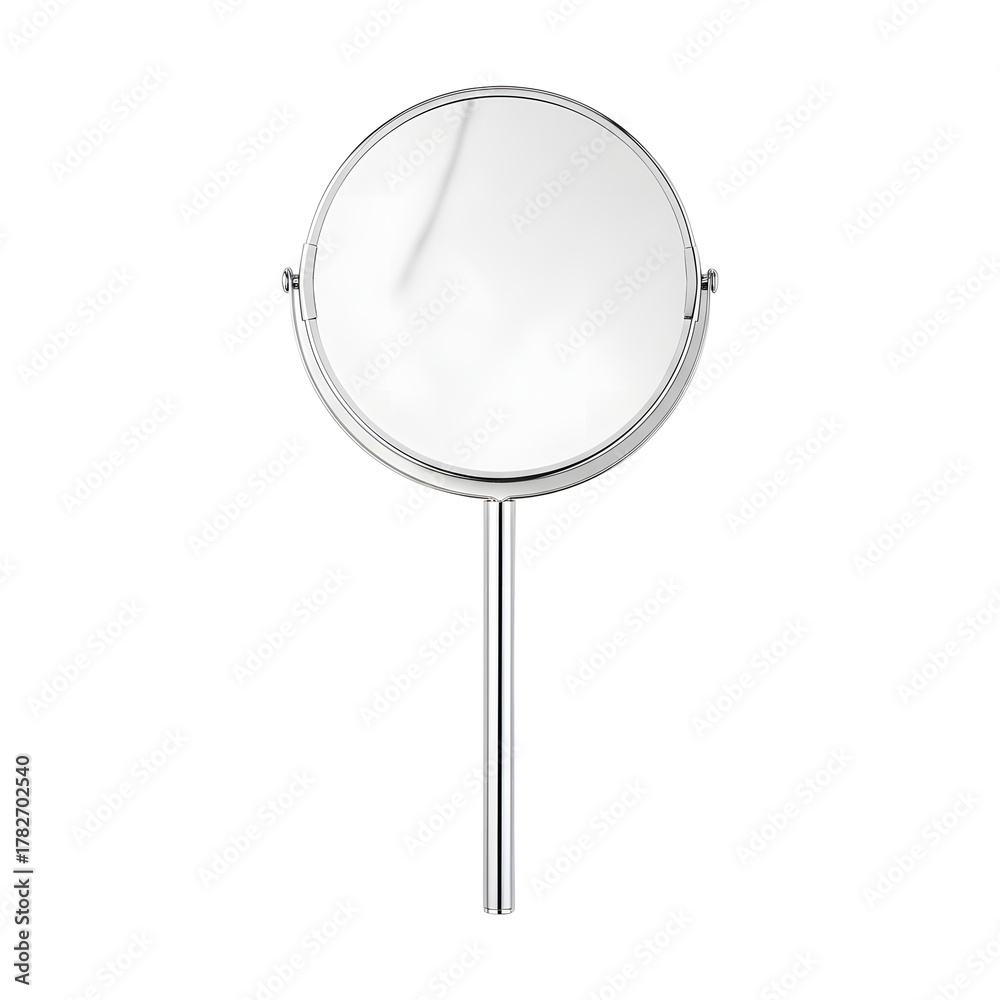 Fototapeta premium magnifying glass isolated on white background