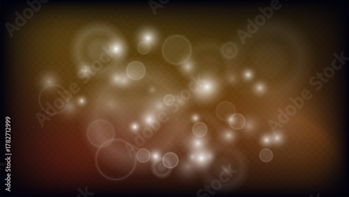 Holiday Powder Dust Bokeh Lights, Festive Designs 