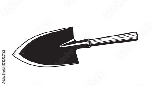 Dig into new possibilities with this bold shovel design, perfect for gardening projects, outdoor adventures, and adding an earthy touch to your creative designs