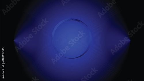 Deep Space or Futuristic Technology Spotlight Backdrop