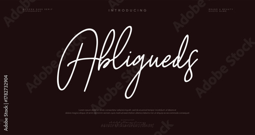 calligraphy alphabet small lettering a to z font family
