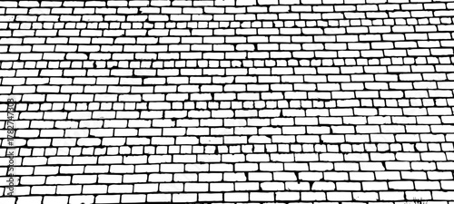 Brick wall for background, brick wall texture