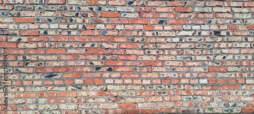 Brick wall for background, brick wall texture