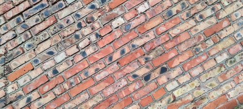 Brick wall for background, brick wall texture