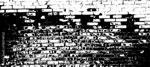 Brick wall for background, brick wall texture
