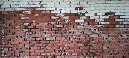 Brick wall for background, brick wall texture