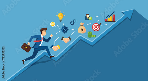 Drive business success forward with innovative ideas and strategic partnerships for financial growth and target achievement