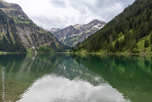 mountain lake in the Bavarian Alps