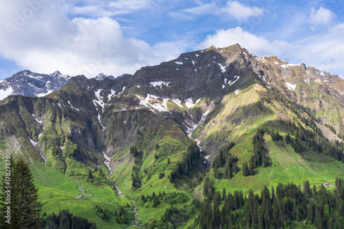 landscape in the Austrian Alps