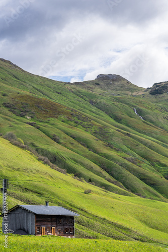 landscape in the Austrian Alps