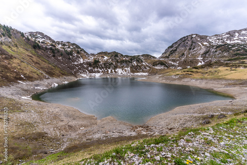 mountain lake in the Austrian Alps