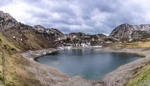 mountain lake in the Austrian Alps