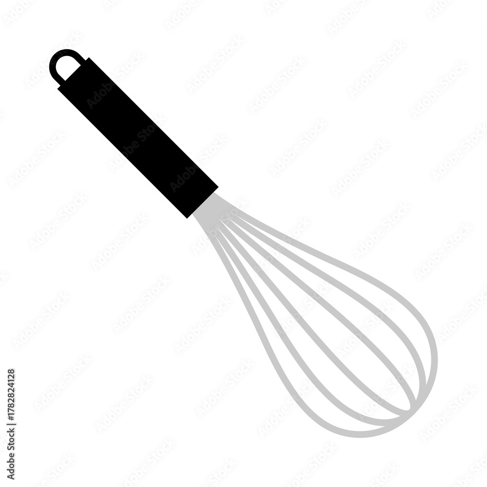 Fotografie Whisk or whisk-beater icon