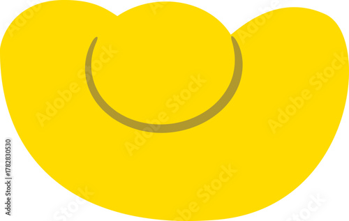 Gold ingot vector illustration