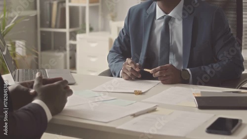 Signing a New Job Contract at a Successful Company
