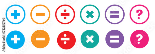 plus and minus icon vector