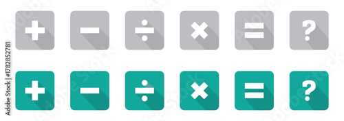 plus and minus icon vector