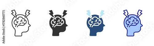 Stroke Icon Set. Designed In Multi Style