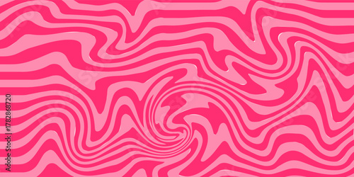 Candy color sunburst wallpaper. Abstract pink cream sunbeams design background.