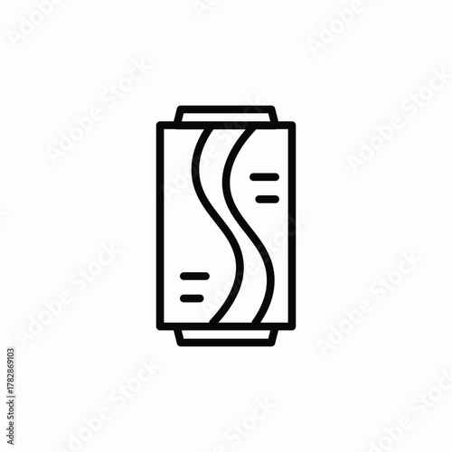 soda can icon sign vector