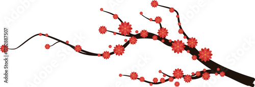 Chinese New Year Blossom Tree Branch