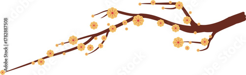 Chinese New Year Blossom Tree Branch