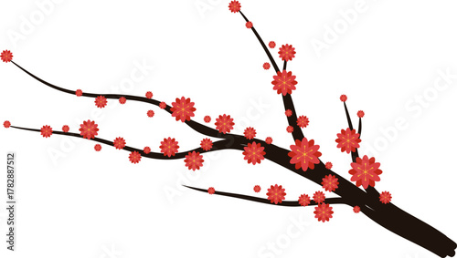 Chinese New Year Blossom Tree Branch