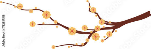 Chinese New Year Blossom Tree Branch