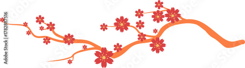 Chinese New Year Blossom Tree Branch