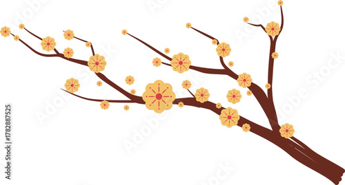 Chinese New Year Blossom Tree Branch