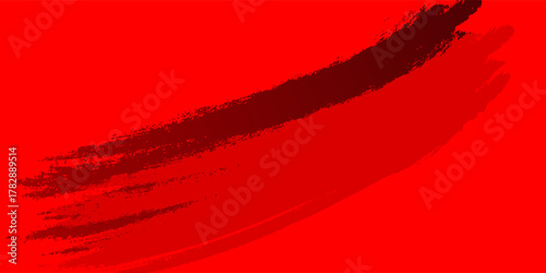 A vibrant red abstract background with smooth, fdynamic a design.