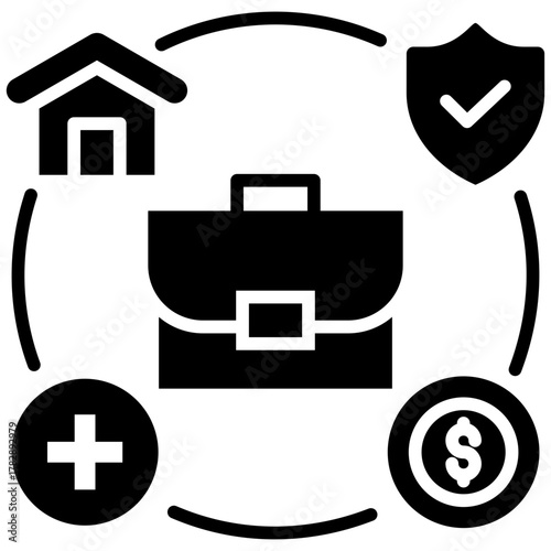 Employee Benefits Icon