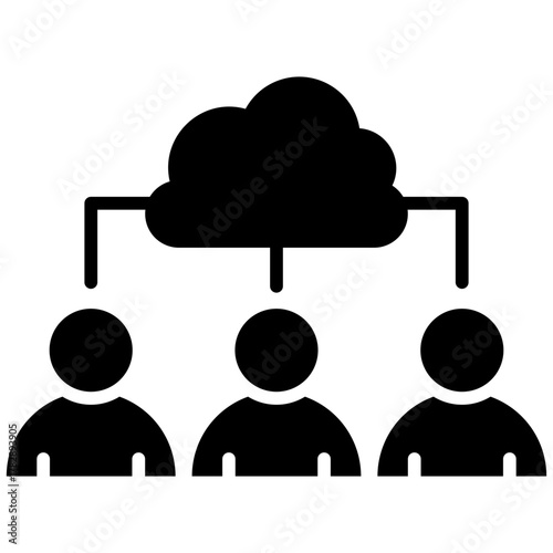 Cloud Computing Icon