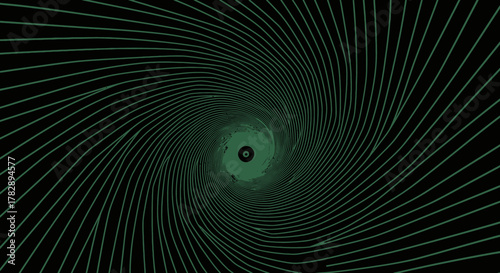 Hypnotic Spiral: A Mesmerizing Descent into the Abyss.