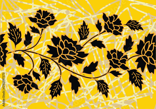 Indonesian batik motif, Batik is a technique of wax-resist dyeing applied to whole cloth, or cloth made using this technique originated from Indonesia