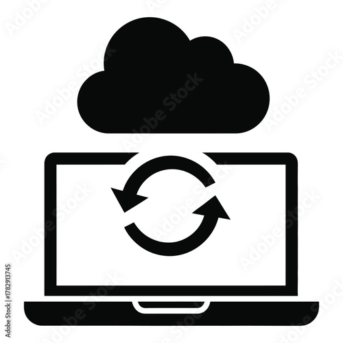 Cloud Computing Backup and Synchronization Process on Laptop for Secure Data