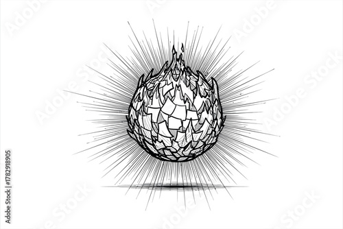 Dynamic Bursting Sphere