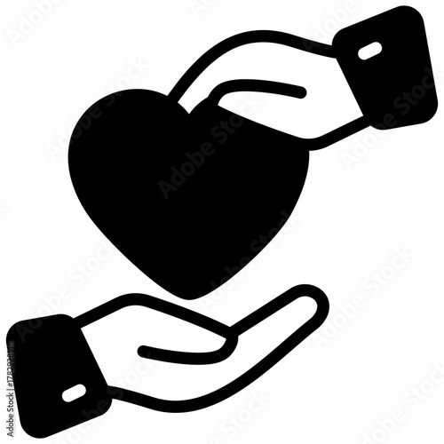 Kindness Mini Illustration Icon. Use For Modern Concept, Print, Ui, Ux Kit, Web And App Development. Vector Related To Business Finance, Management And More