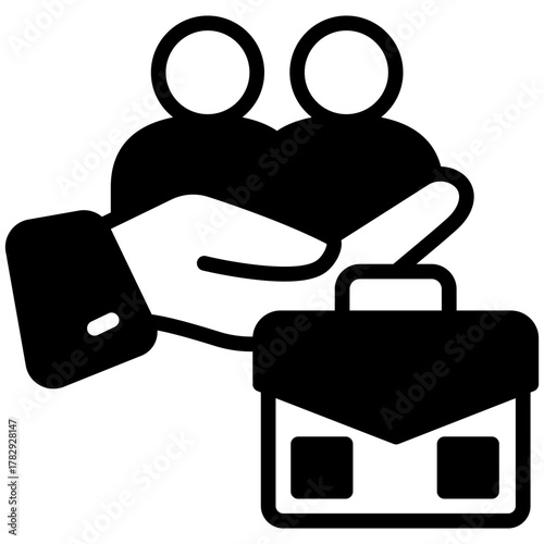 Humility Mini Illustration Icon. Use For Modern Concept, Print, Ui, Ux Kit, Web And App Development. Vector Related To Business Finance, Management And More